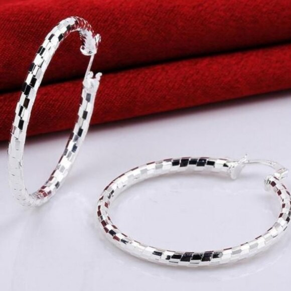 Jewelry - Sterling Silver Hoop Earrings